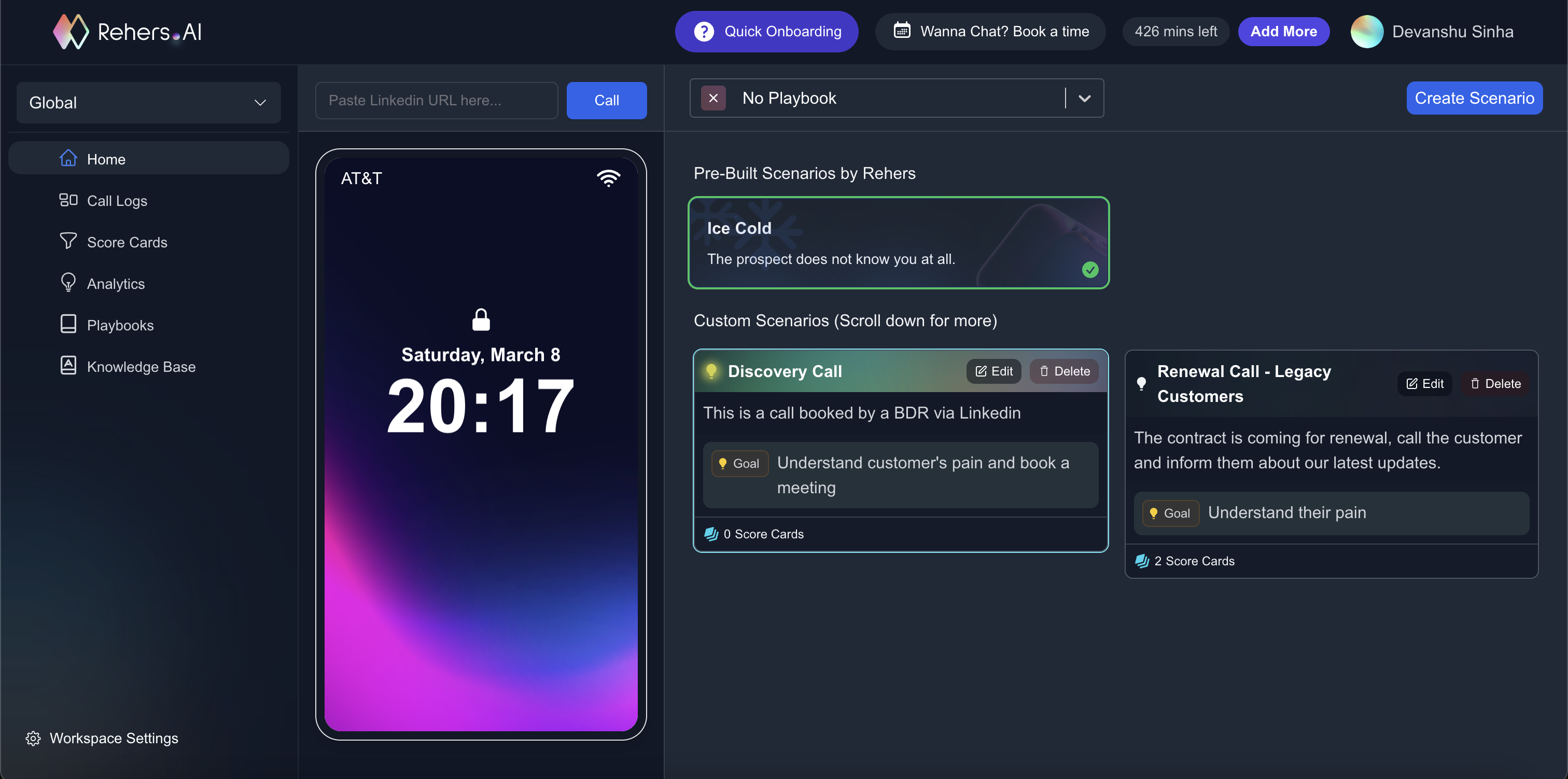 Dashboard preview